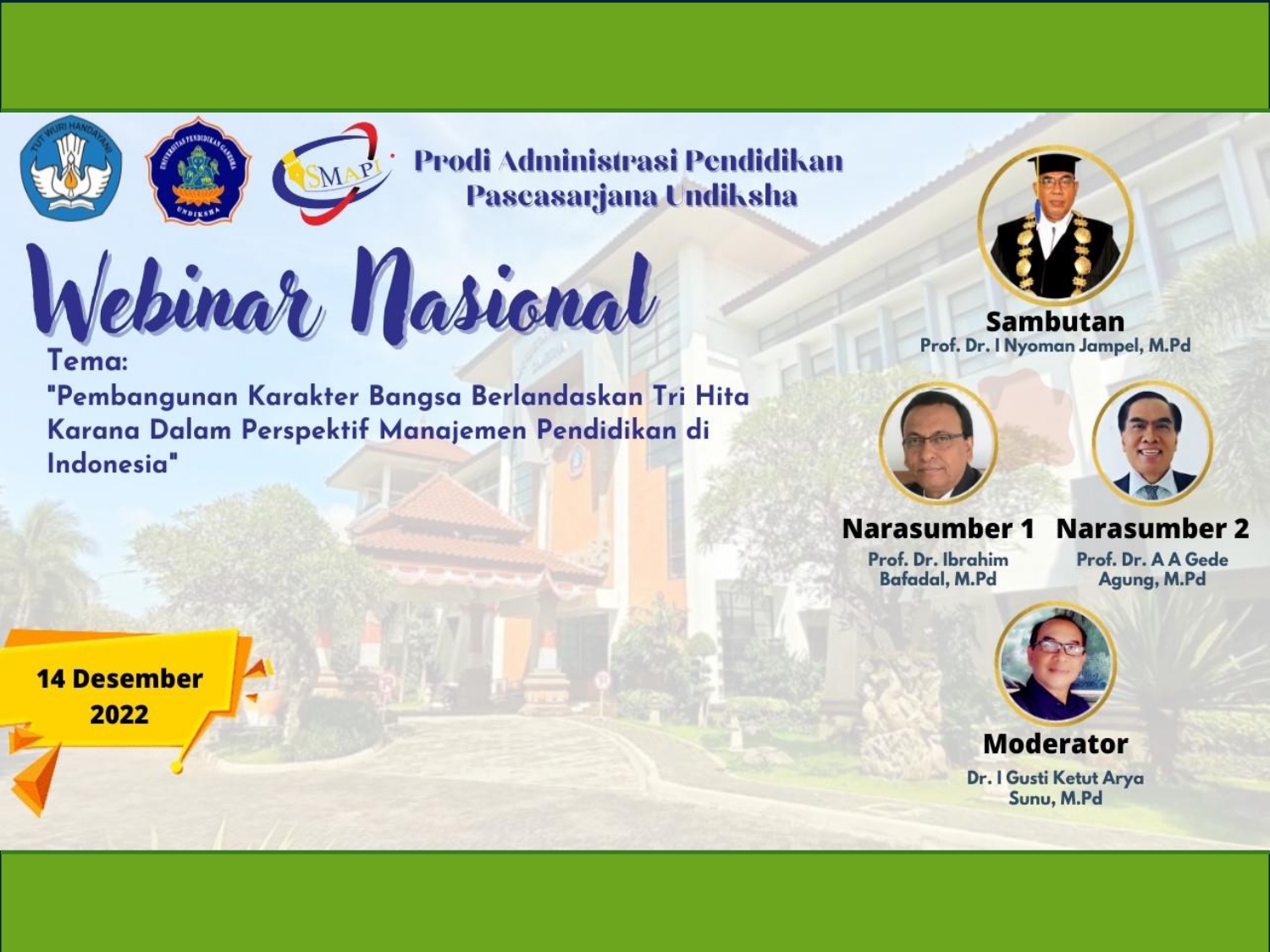 Pembangunan Karakter Bangsa Melalui Pendidikan Karakter di Sekolah Unggulan
